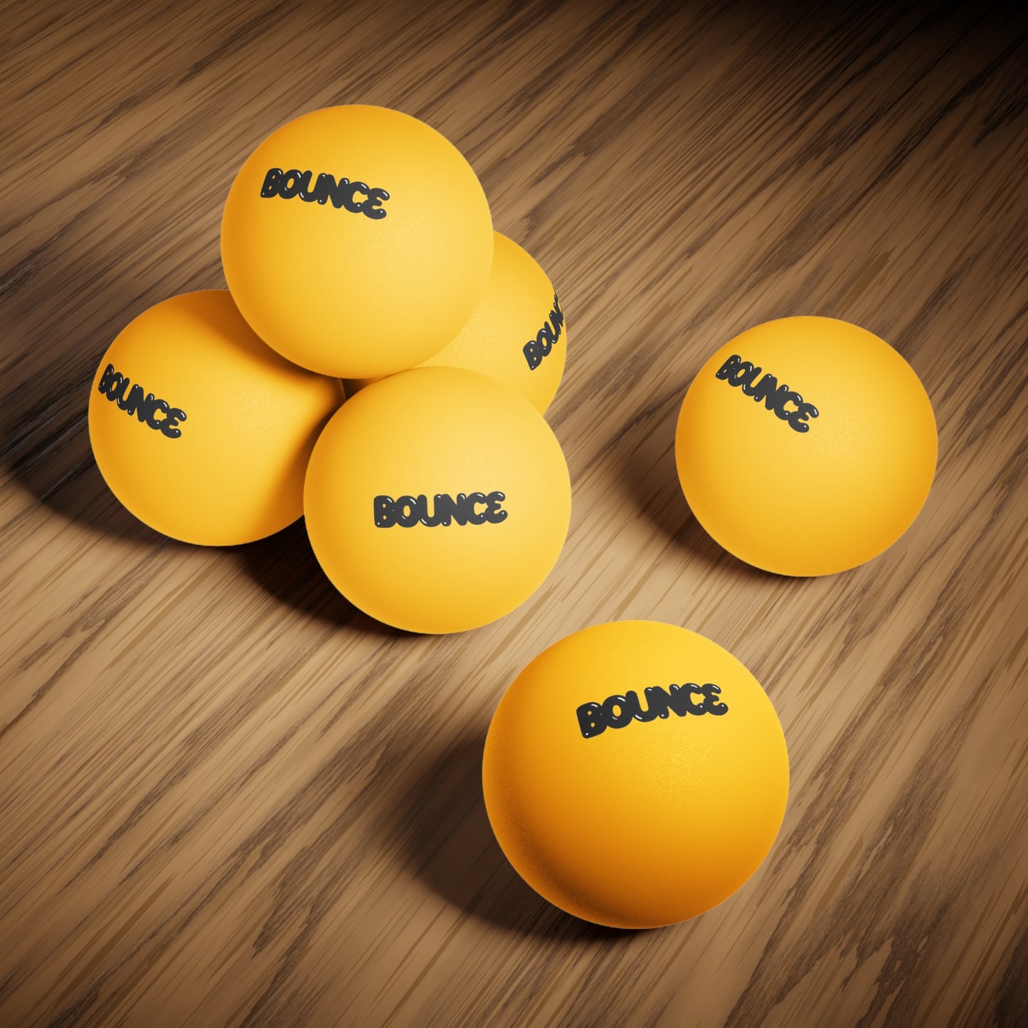 Bounce II Ping Pong Balls, 6 pcs