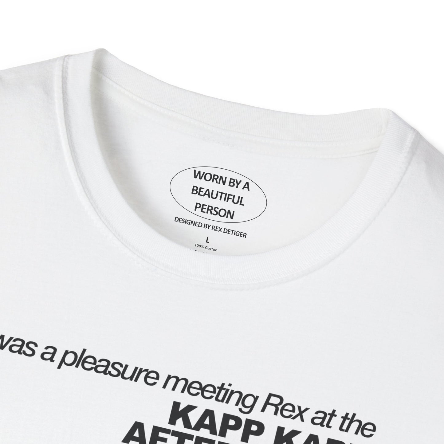 It was a pleasure meeting Rex at the kapp kapp after party