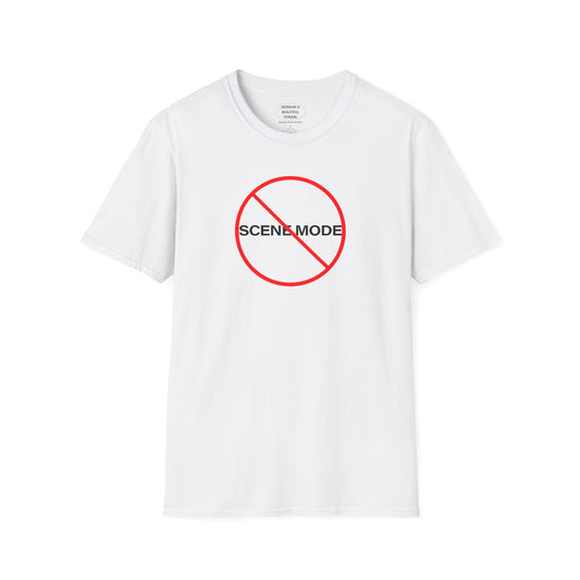 NO SCENE MODE - Unisex Softstyle T-Shirt