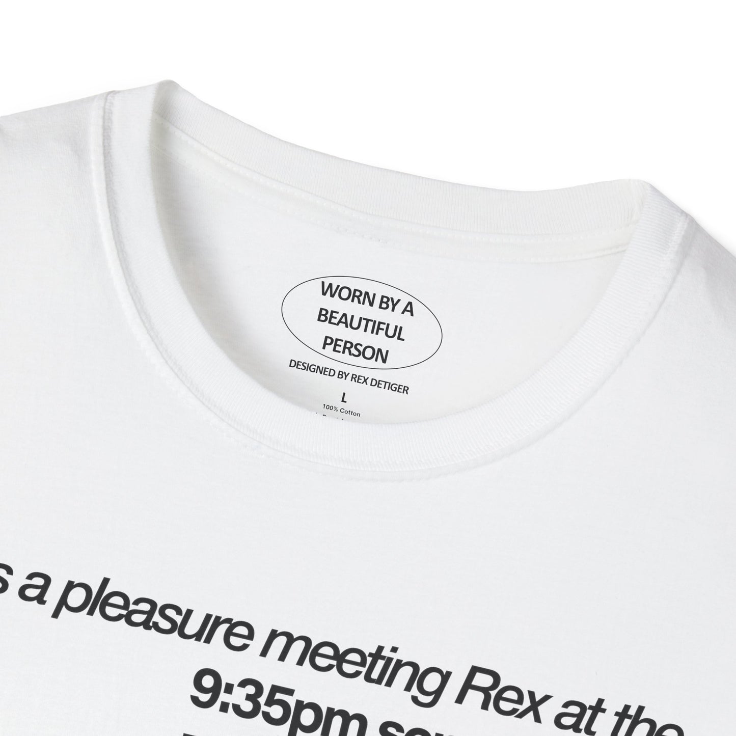 It was a pleasure meeting Rex at DUNE PART TWO - Unisex Softstyle T-Shirt