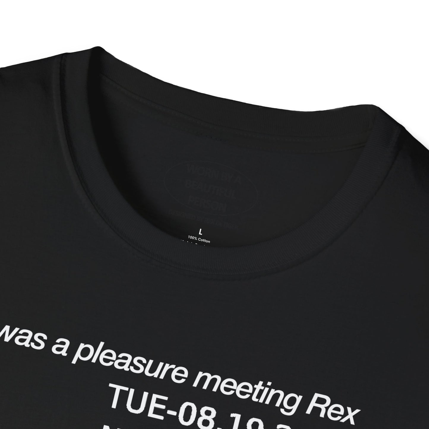 It was a pleasure meeting Rex Tuesday 08.19.2025 NYC