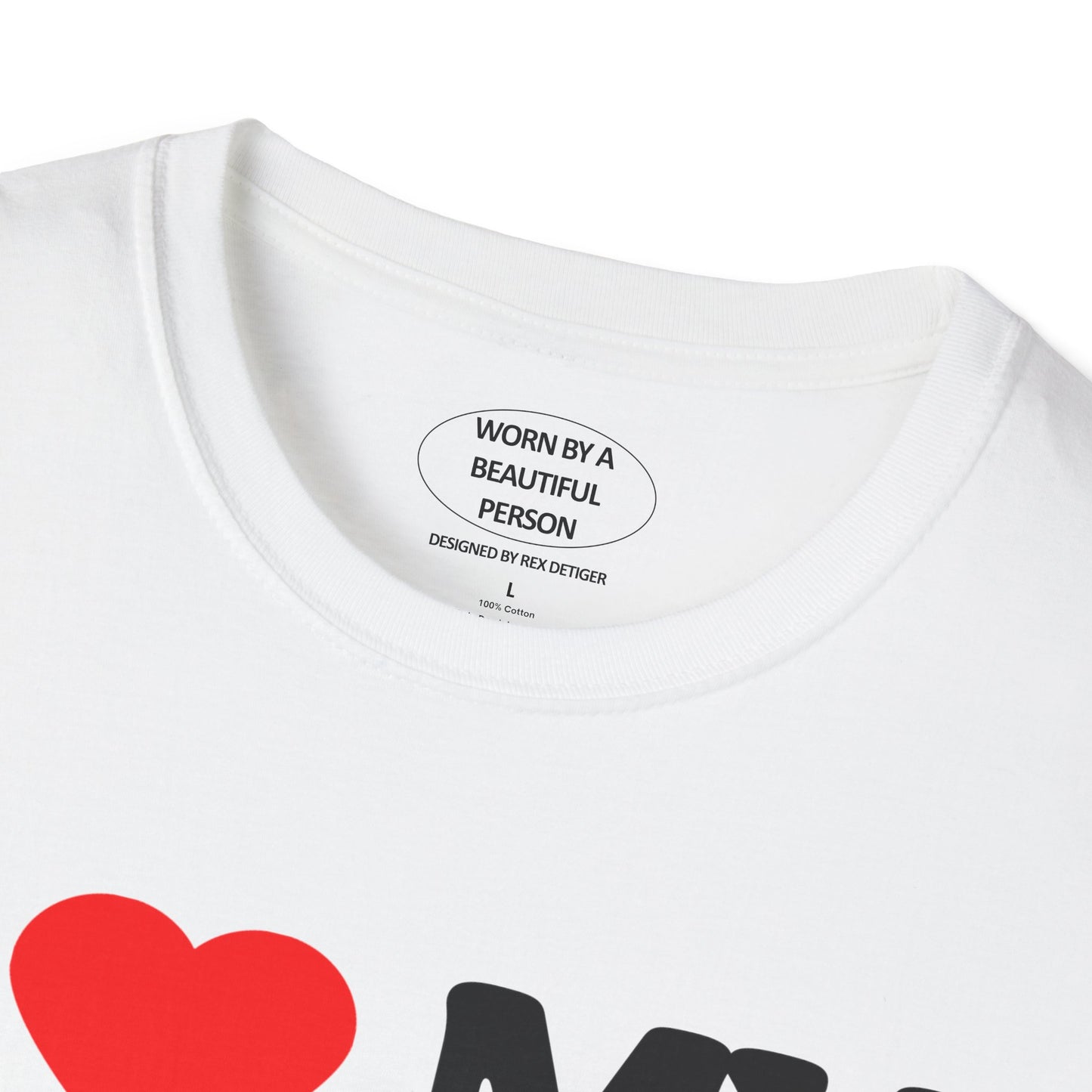 I ❤️ MY BOYFRIEND AND MY BASS T SHIRT