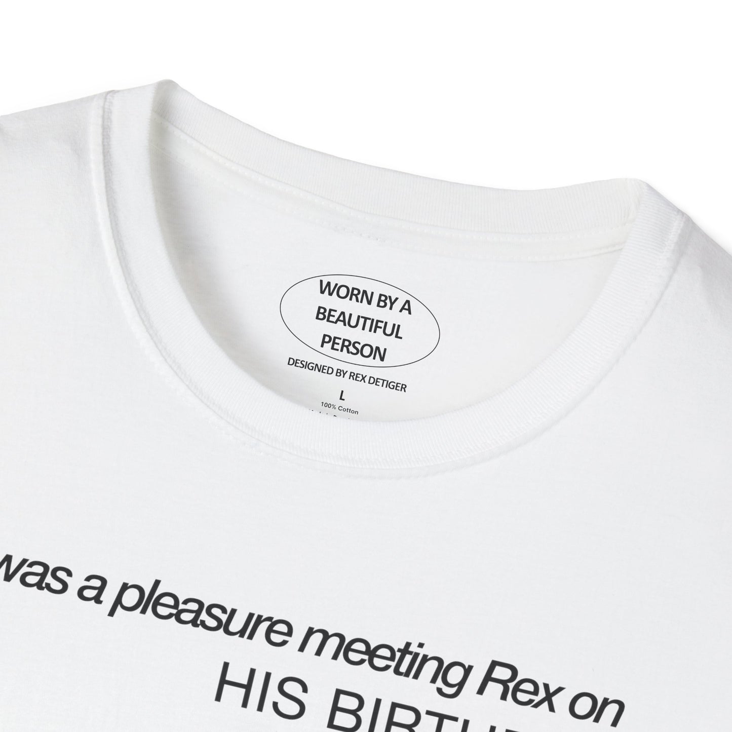 It was a pleasure meeting Rex on his birthday august 14 2025