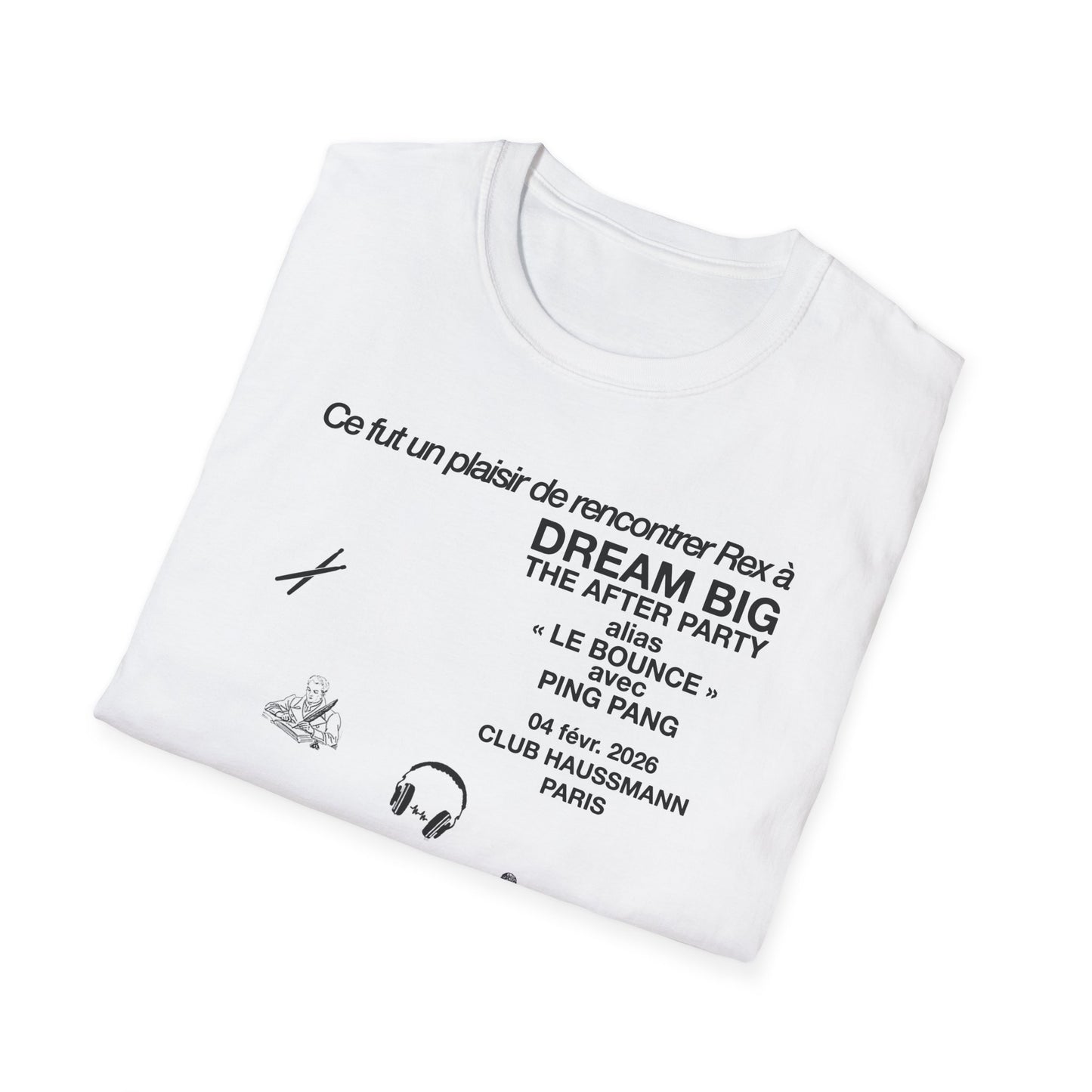Ce fut un plaisir de rencontrer Rex à DREAM BIG The After Party PARIS alias LE BOUNCE