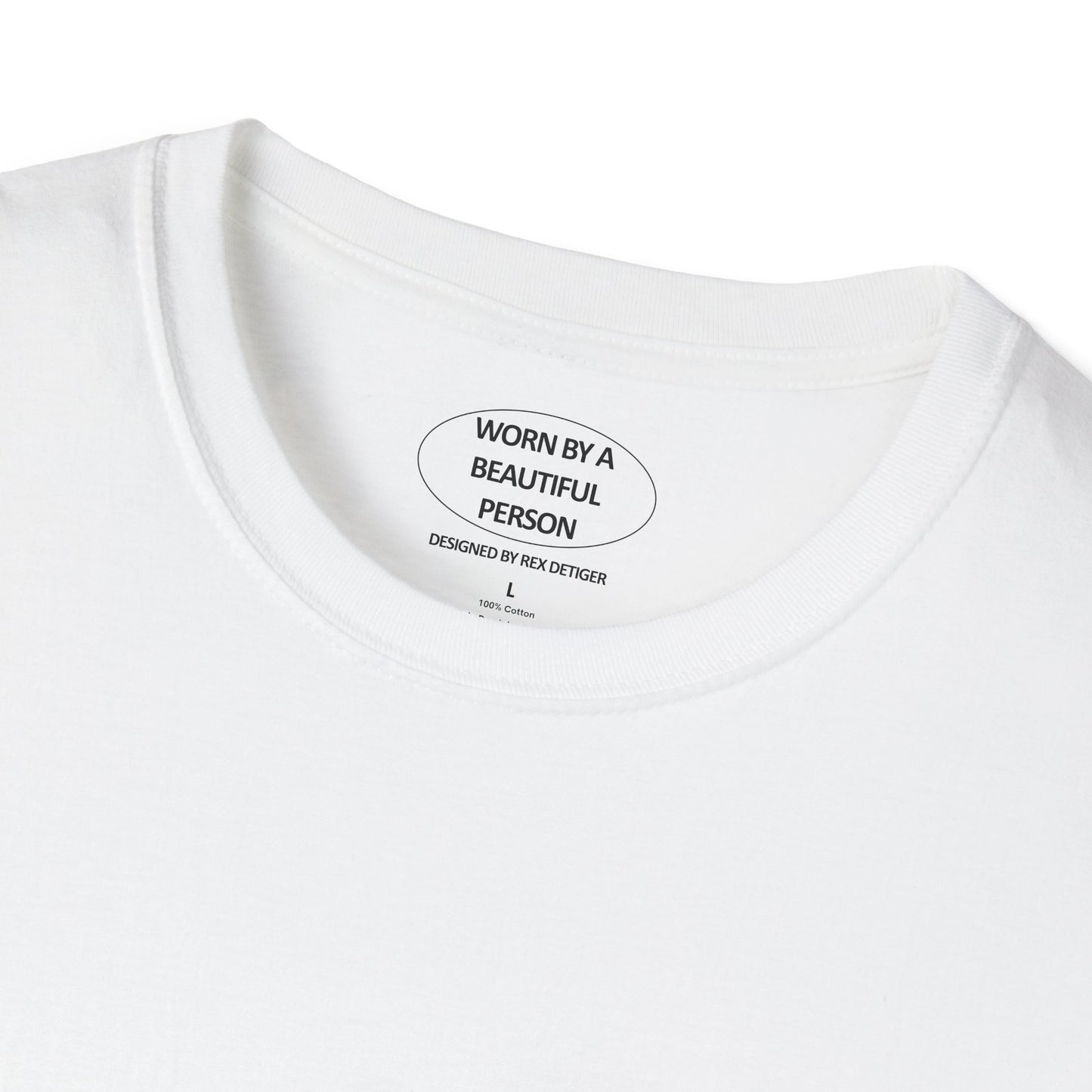 NO SCENE MODE - back only - Unisex Softstyle T-Shirt