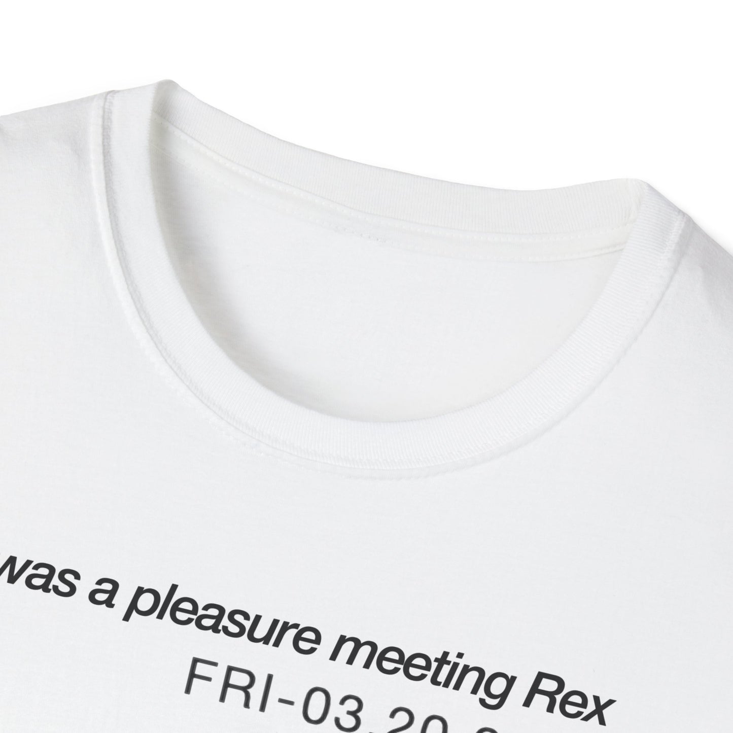 It was a pleasure meeting Rex FRI-03.20.2026 San Diego