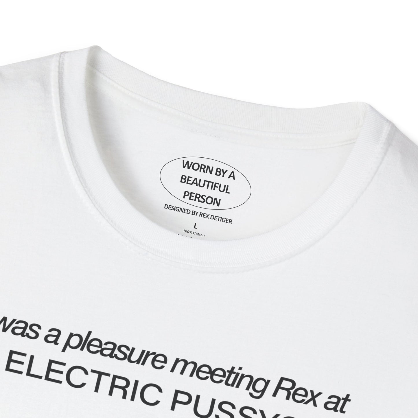 It was a pleasure meeting Rex at ELECTRIC PUSSYCAT Jean's May 14 2025