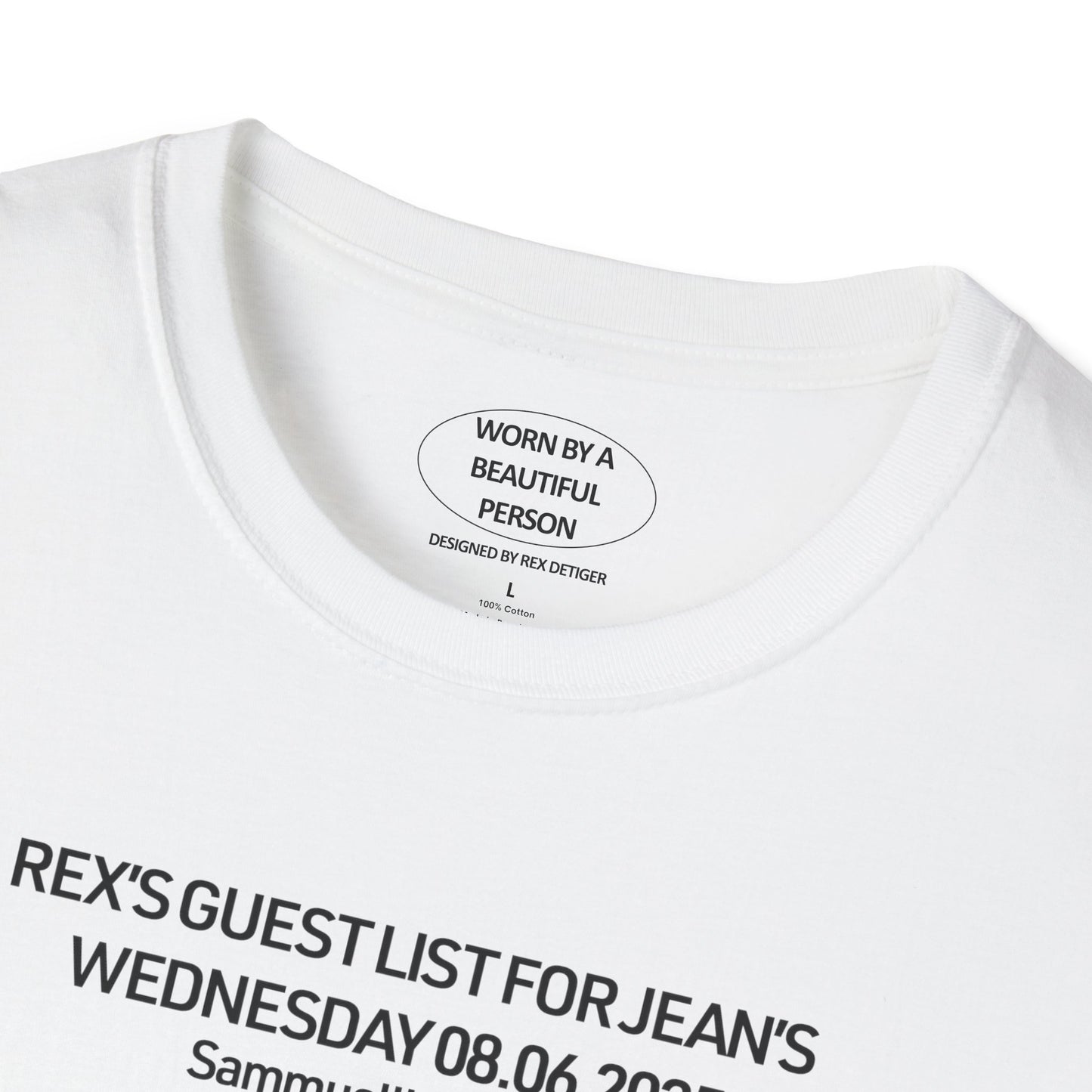 Rex's Guest List for Jean's NYC 08.06.2025