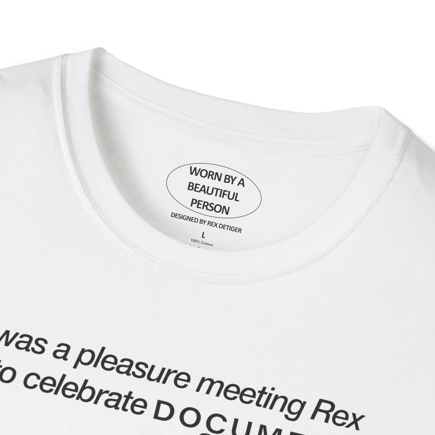 It was a pleasure meeting Rex to celebrate Document s/s 2025 at jean's nyc may 7