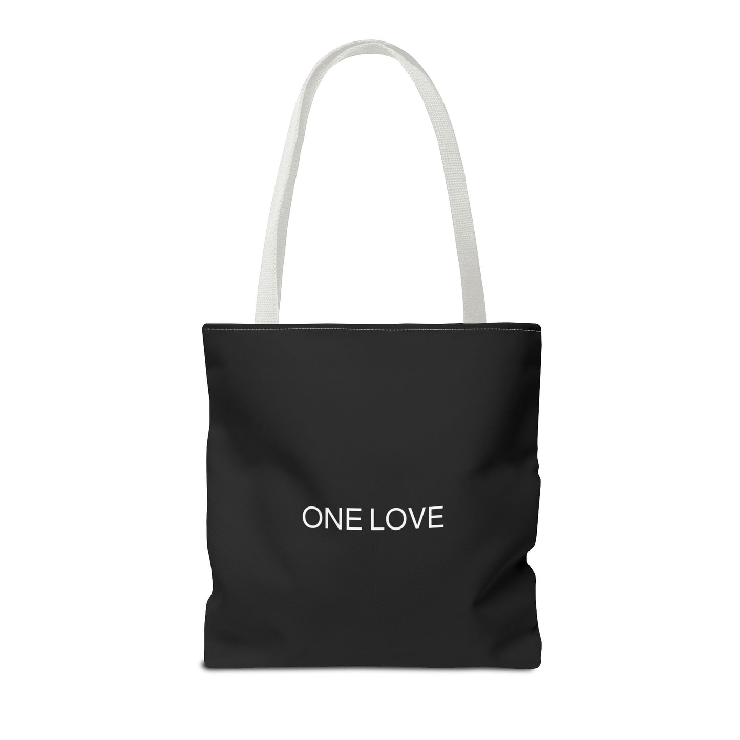 REX SAYS BLESS - Tote Bag - BLACK - CHOOSE HANDLE COLOR AND SIZE