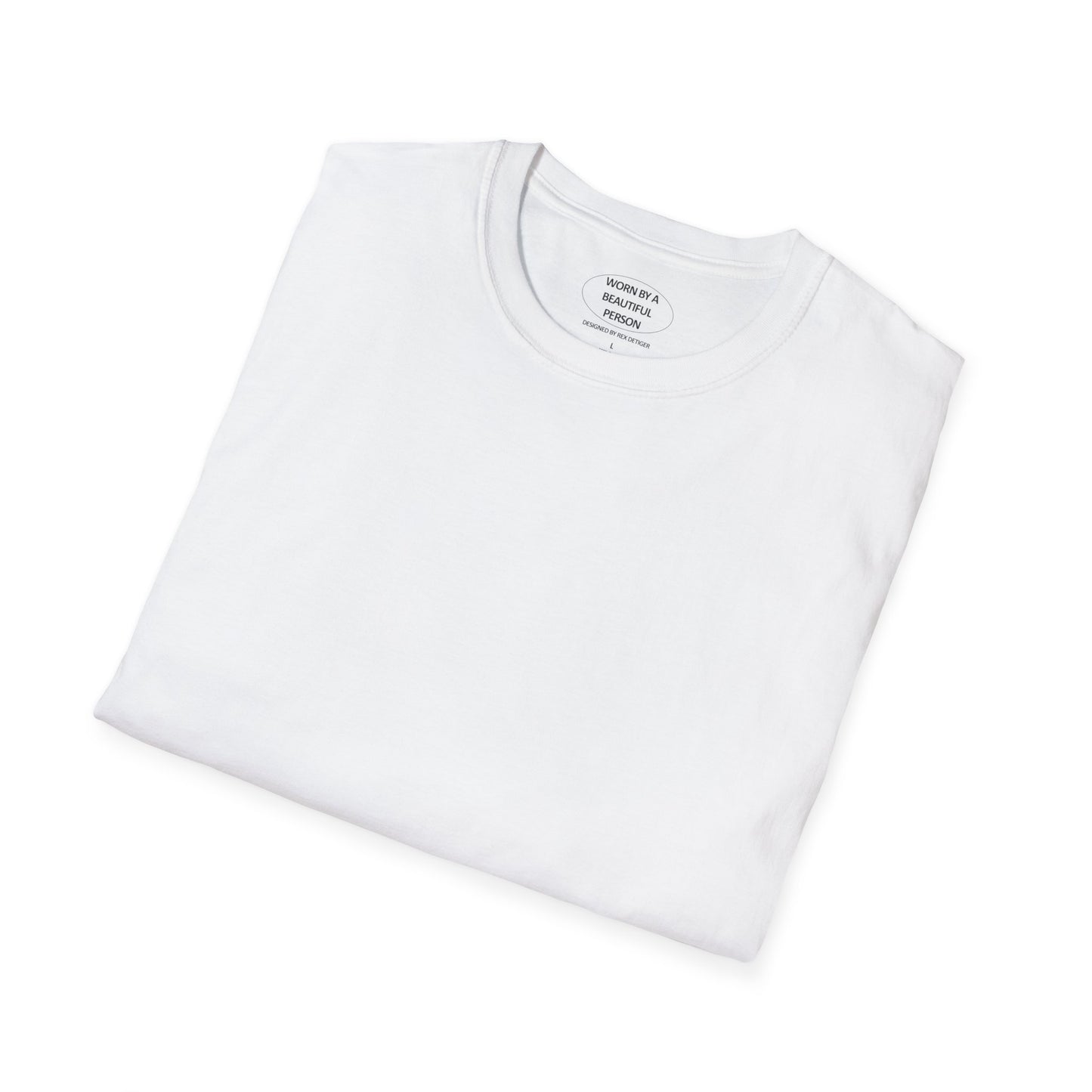 NO SCENE MODE - back only - Unisex Softstyle T-Shirt