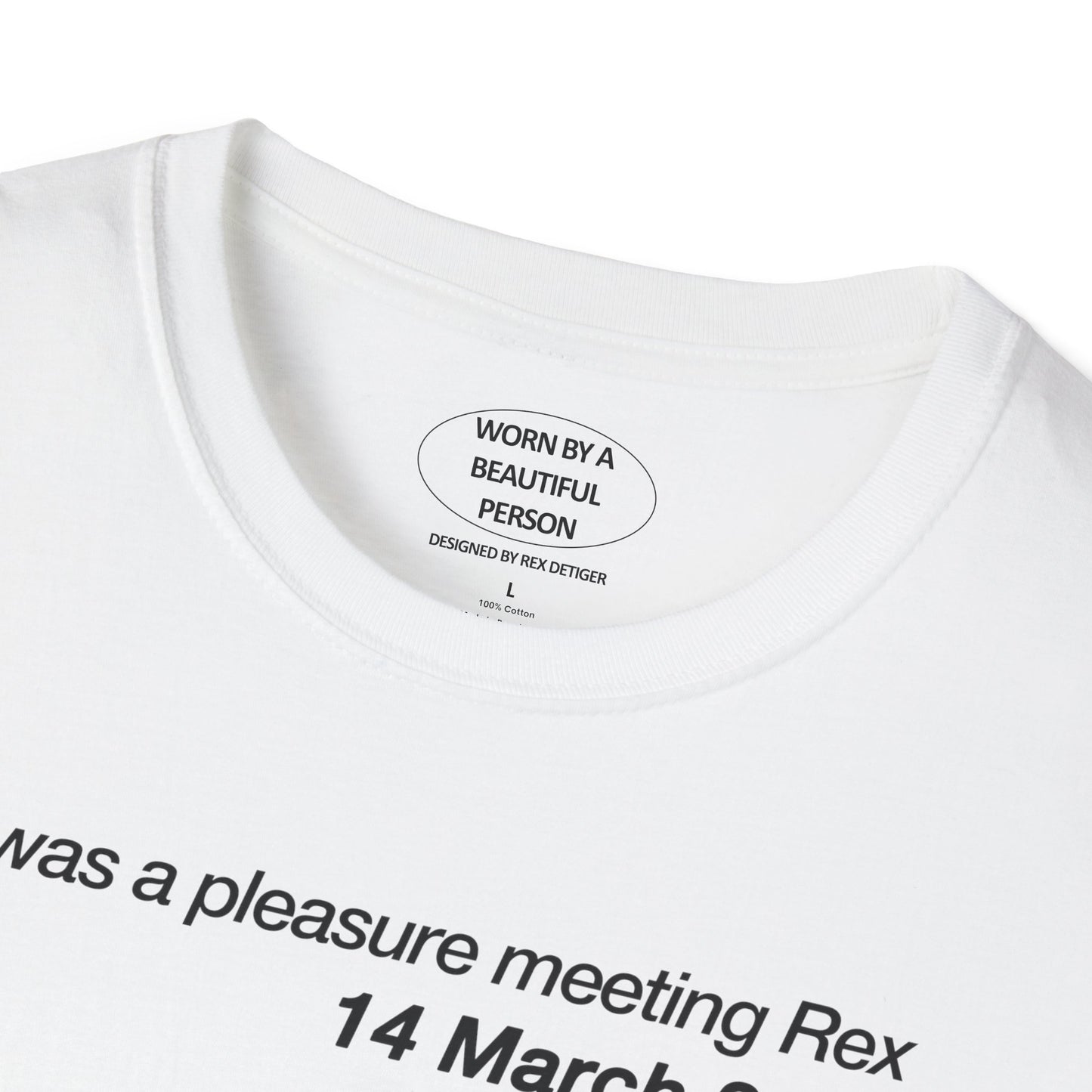 It was pleasure meeting Rex 14 March 2025 Amsterdam