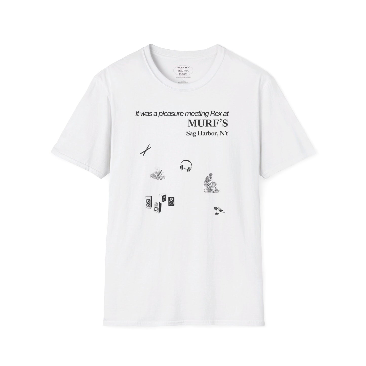 It was a pleasure meeting Rex at murfs - Unisex Softstyle T-Shirt