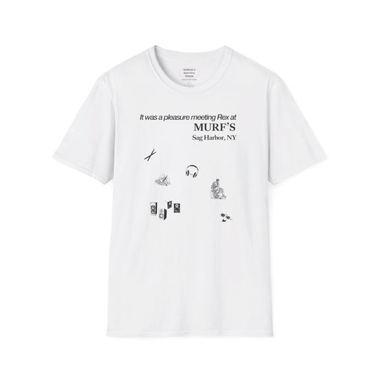 It was a pleasure meeting Rex at murfs - Unisex Softstyle T-Shirt