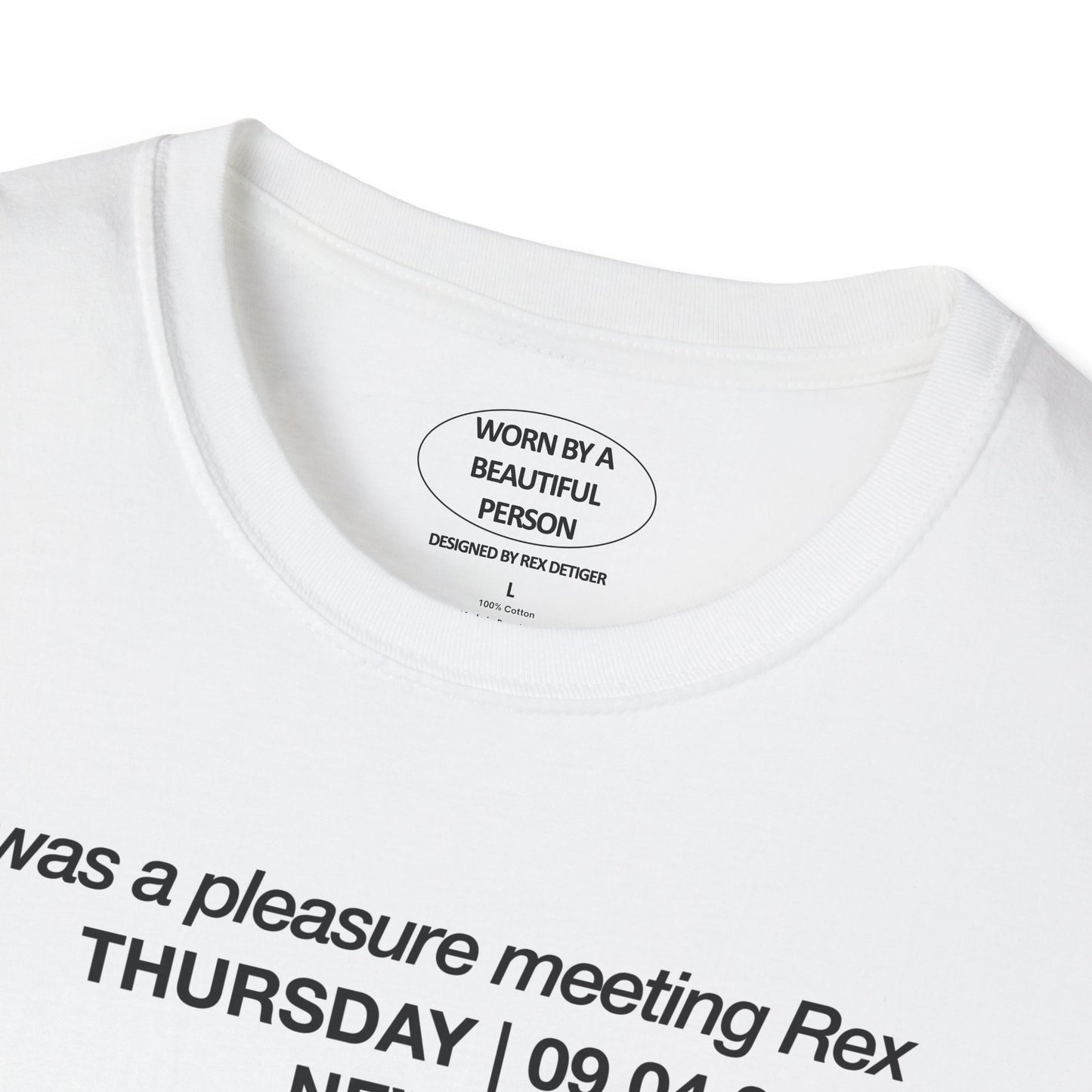 It was a pleasure meeting Rex Thursday 09.04.2025 NYC