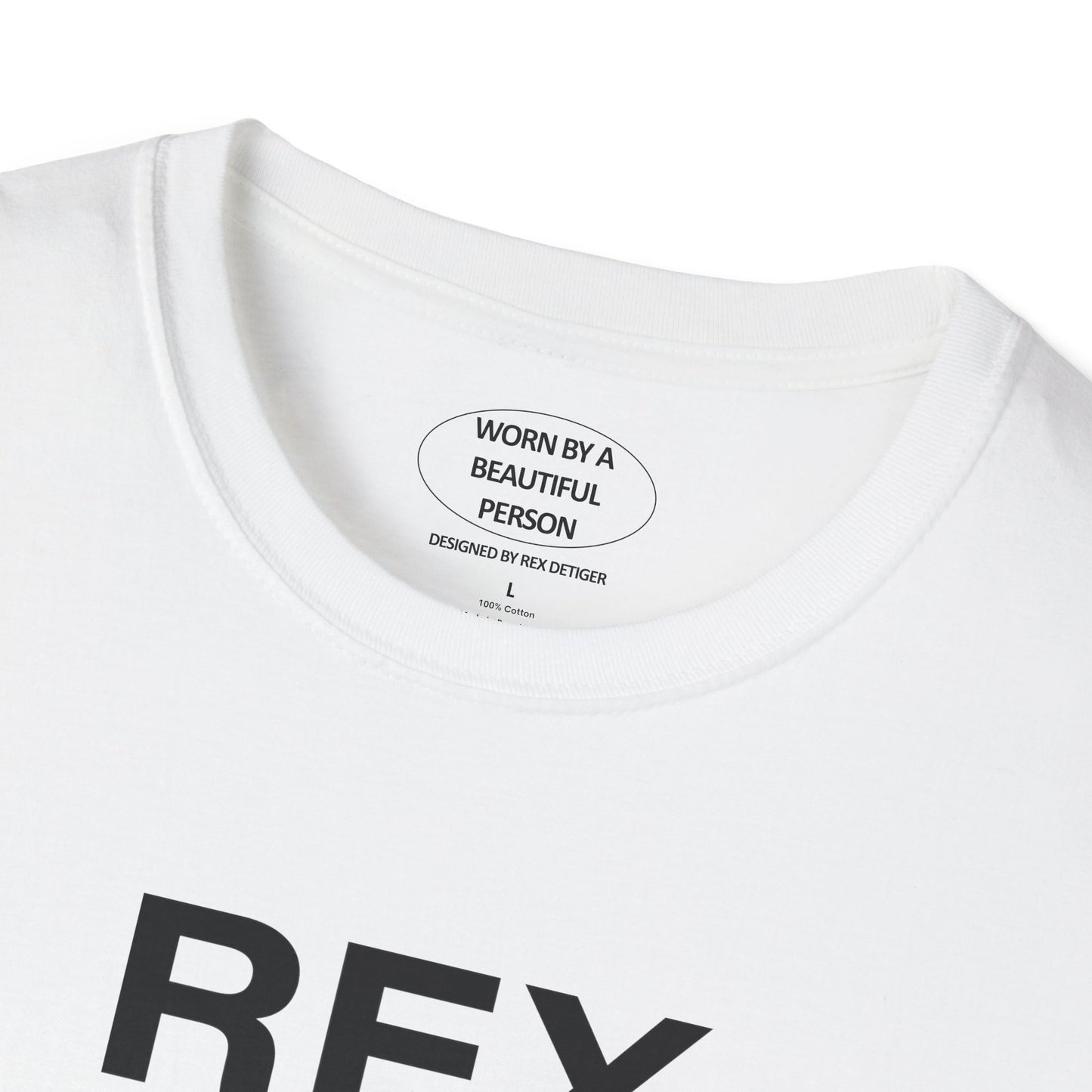 REX SAYS BLESS - WHITE OR BLACK