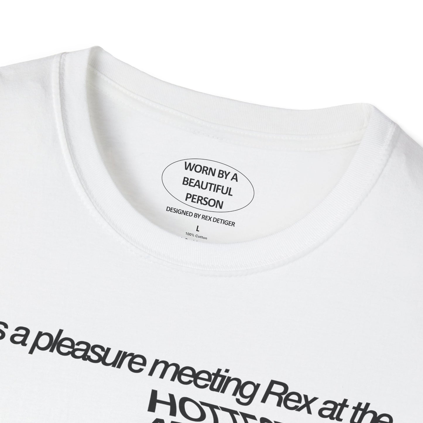 It was a pleasure meeting you at the hottest party at New York Fashion Week 2024 - Unisex Softstyle T-Shirt