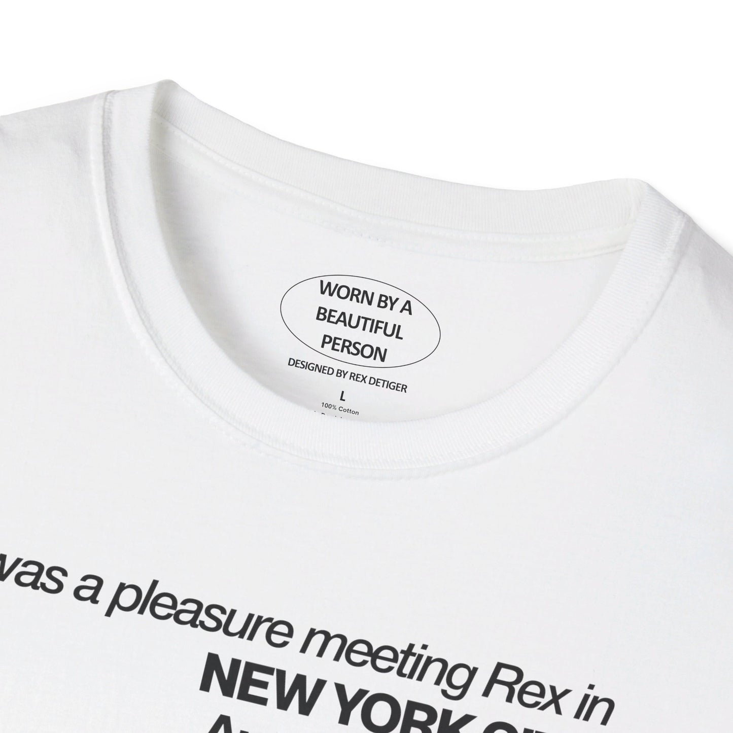 It was a pleasure meeting Rex in New York City August 15, 2024
