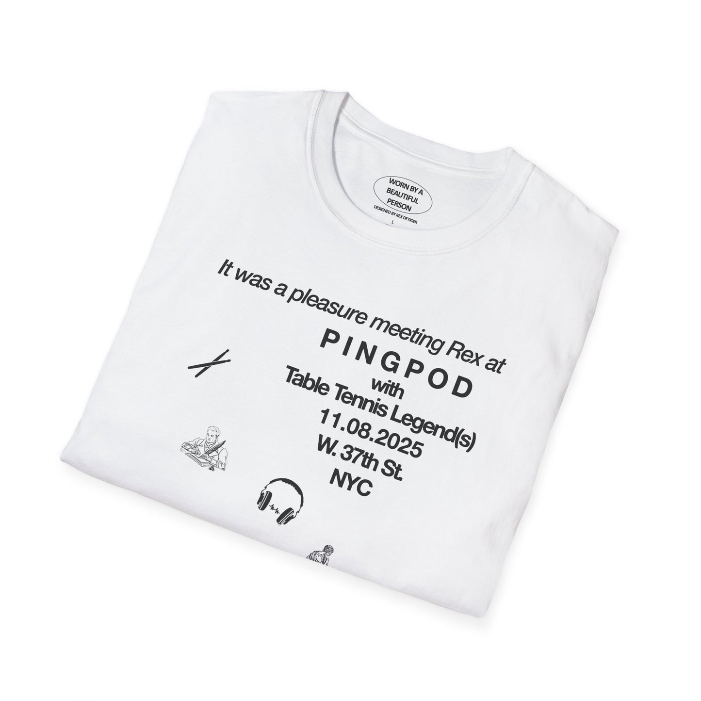 It was a pleasure meeting Rex at PingPod with Table Tennis Legend(s) 11.08.2025 NYC