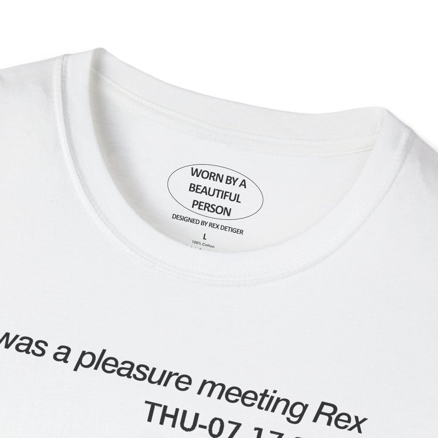 It was a pleasure meeting Rex 07.17.2025 LA