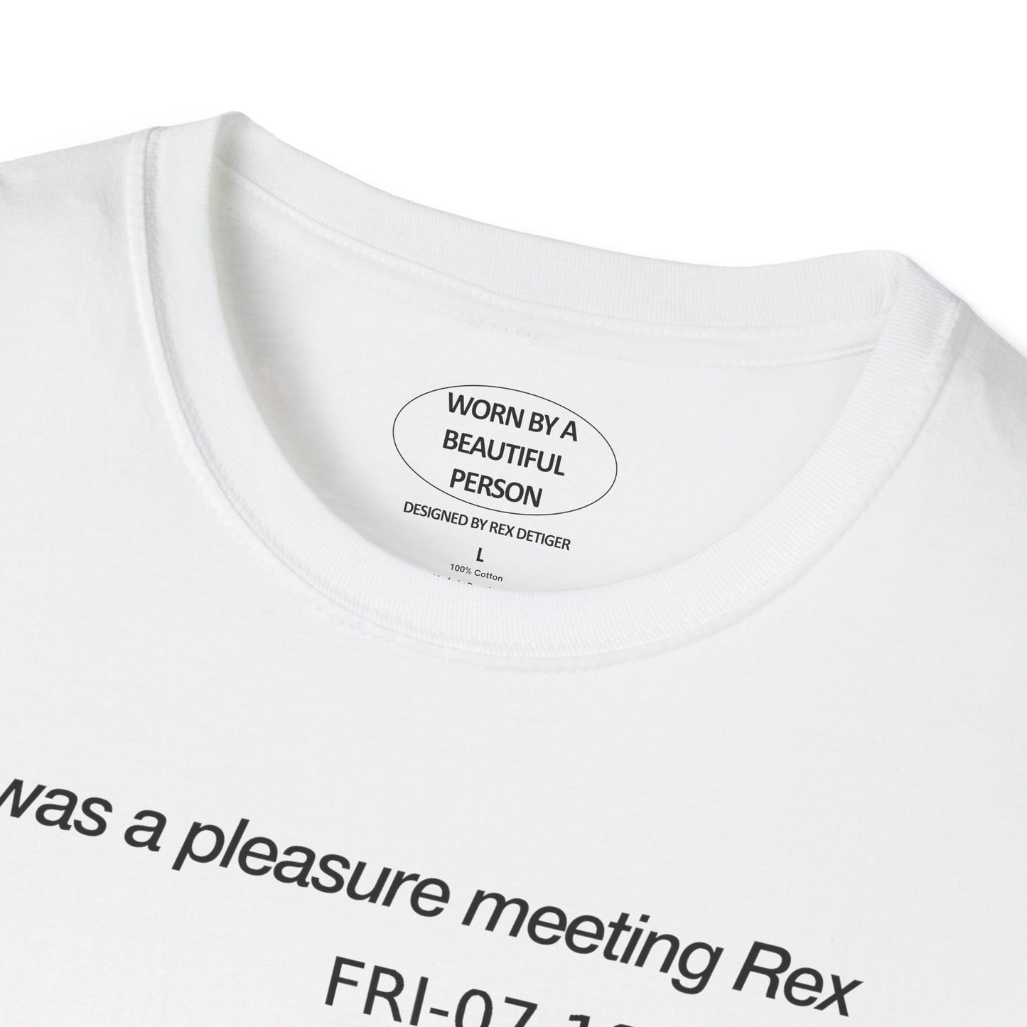 It was a pleasure meeting Rex 07.18.2025 LA