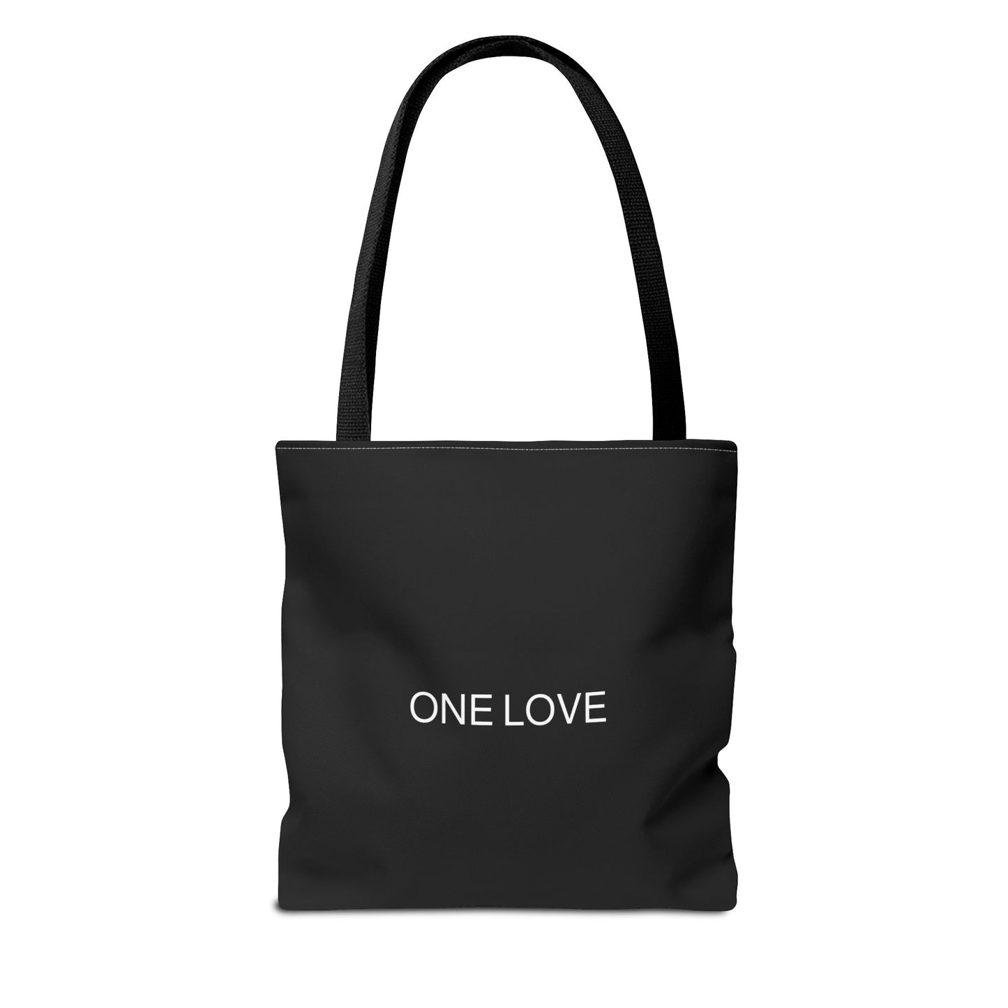 REX SAYS BLESS - Tote Bag - BLACK - CHOOSE HANDLE COLOR AND SIZE