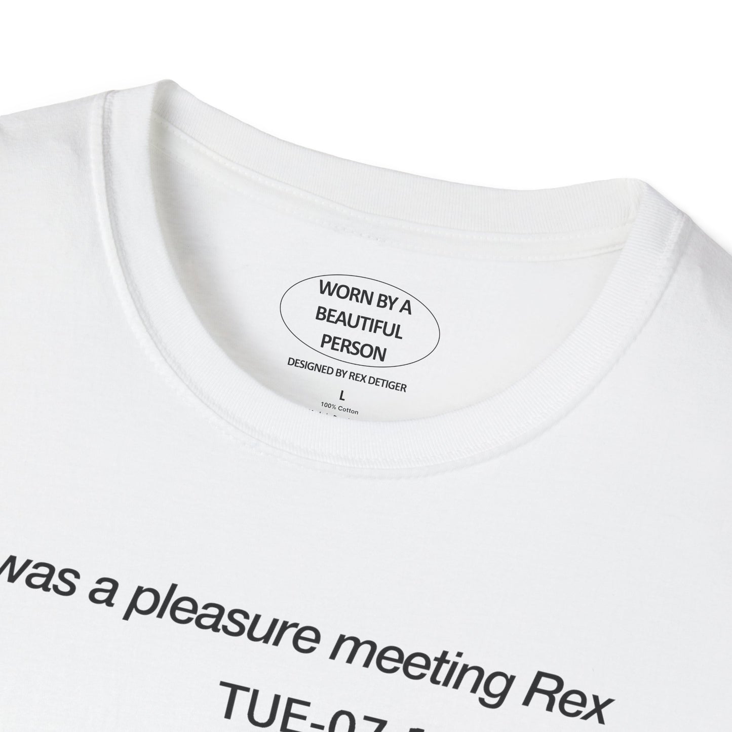 It was a pleasure meeting Rex 07.15.2025 NYC