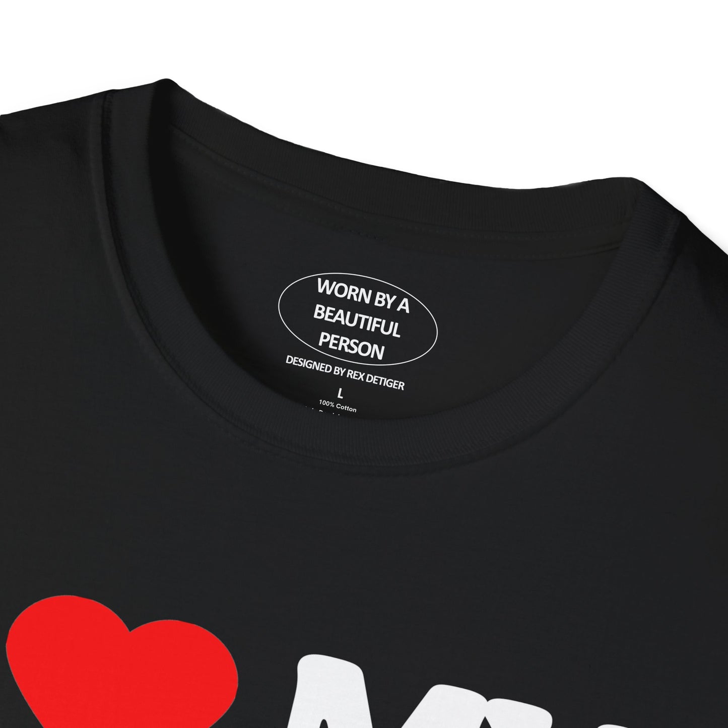 I ❤️ MY BOYFRIEND AND MY BASS T SHIRT