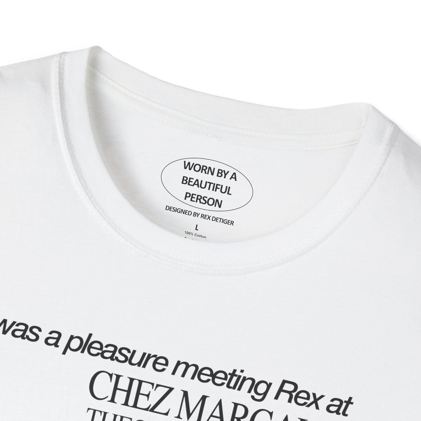 It was a pleasure meeting Rex at Chez Margaux Jan 16 2025