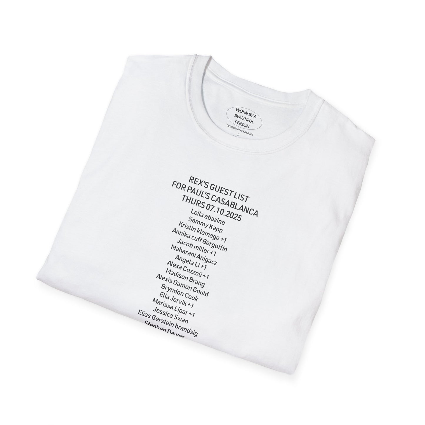 Rex's Guest List for Paul's Casablanca NYC 07.10.2025