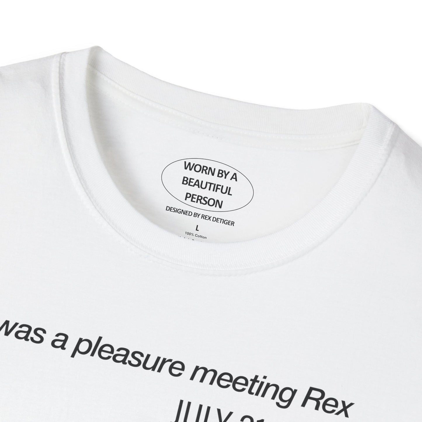 It was a pleasure meeting Rex 07.21.2025 NYC