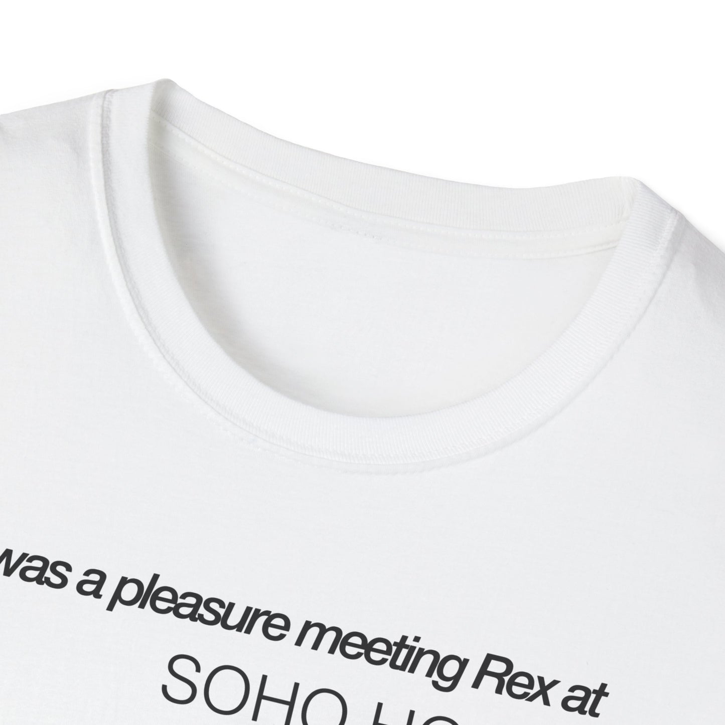 It was a pleasure meeting Rex at Soho House Holloway Blu DJ Set May 23 2026