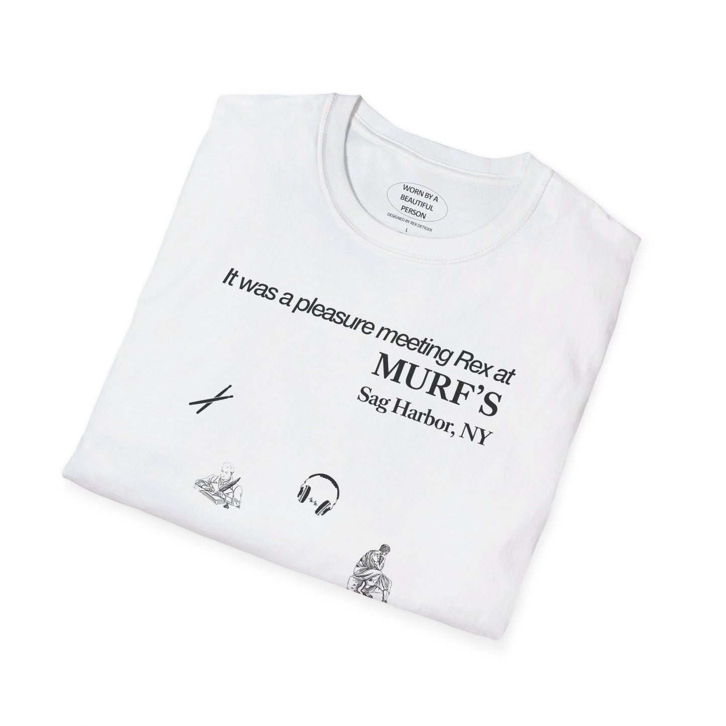 It was a pleasure meeting Rex at murfs - Unisex Softstyle T-Shirt