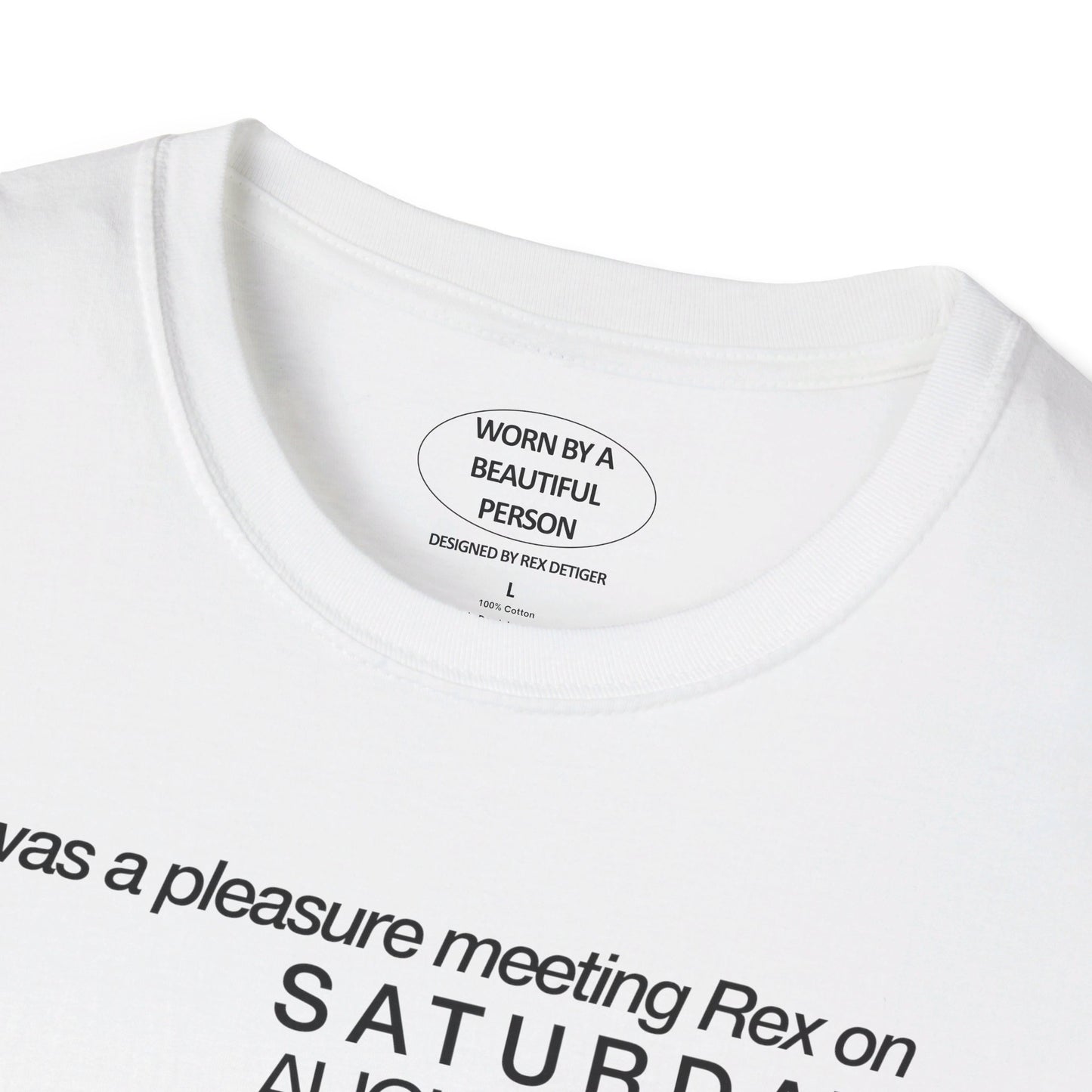 It was a pleasure meeting Rex on Saturday August 24, 2024 NYC