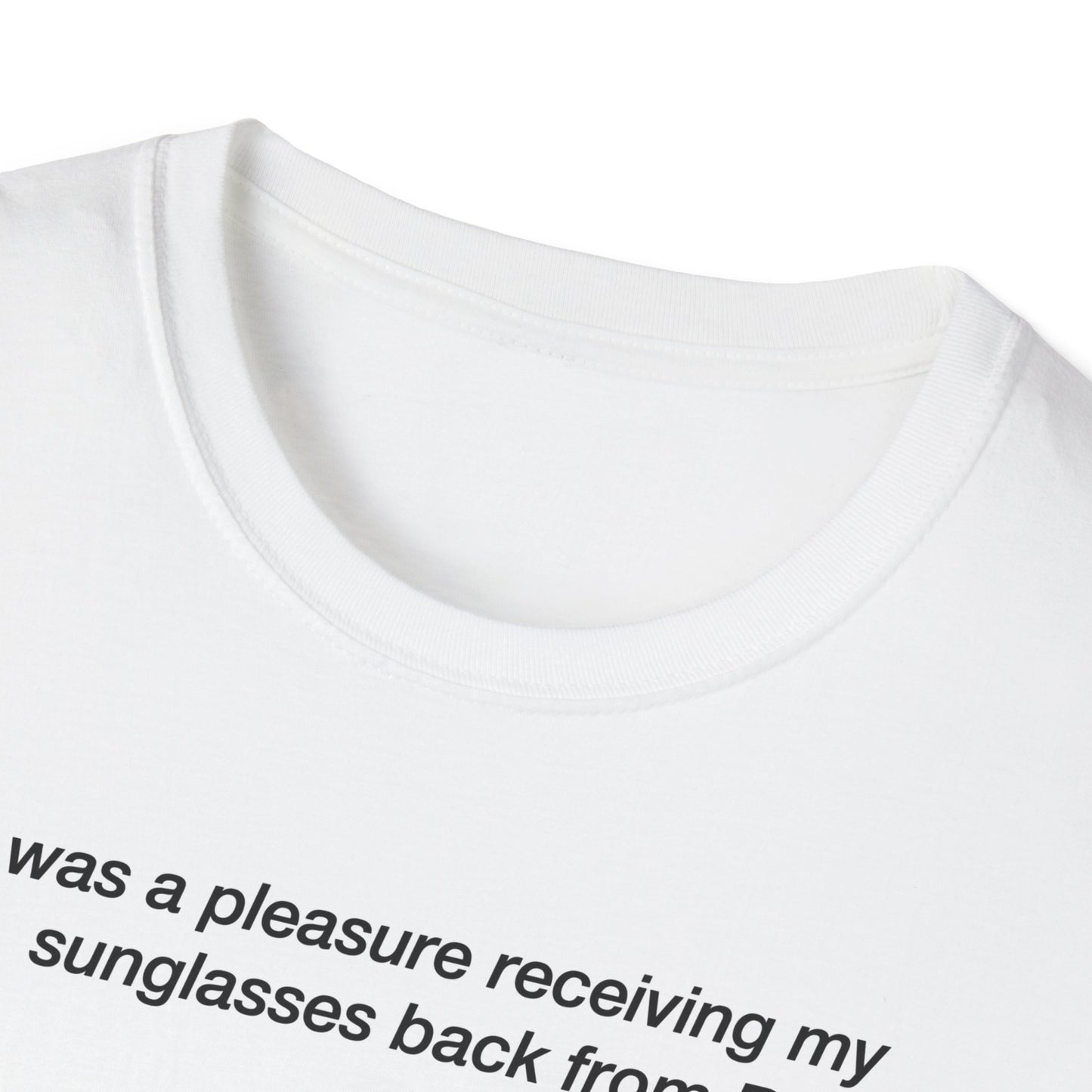 It was a pleasure receiving my sunglasses back from Rex