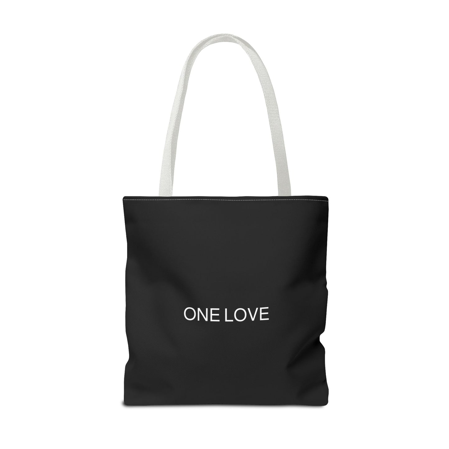 REX SAYS BLESS - Tote Bag - BLACK - CHOOSE HANDLE COLOR AND SIZE