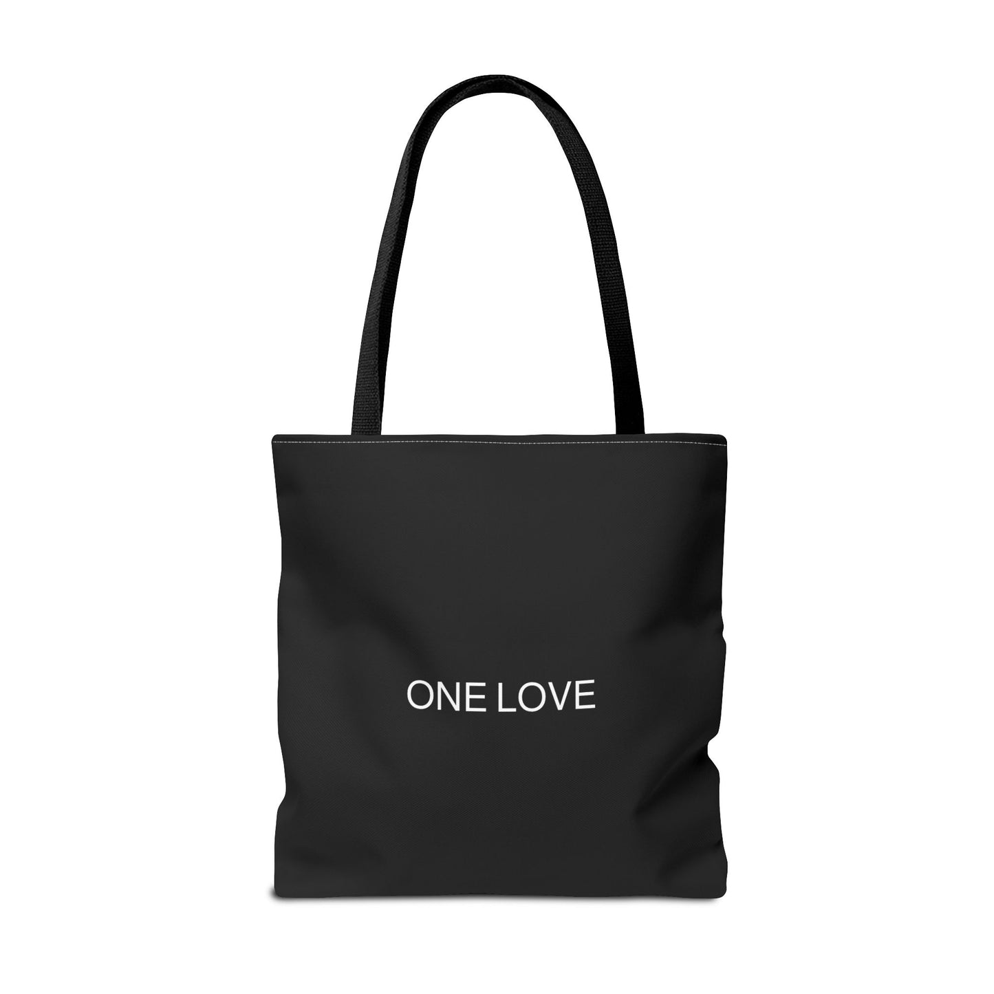 REX SAYS BLESS - Tote Bag - BLACK - CHOOSE HANDLE COLOR AND SIZE