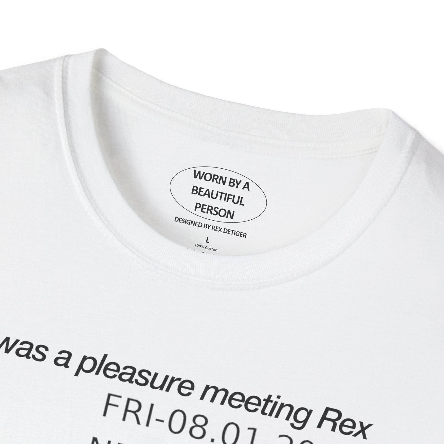 It was a pleasure meeting Rex FRI 08.01.2025 NYC