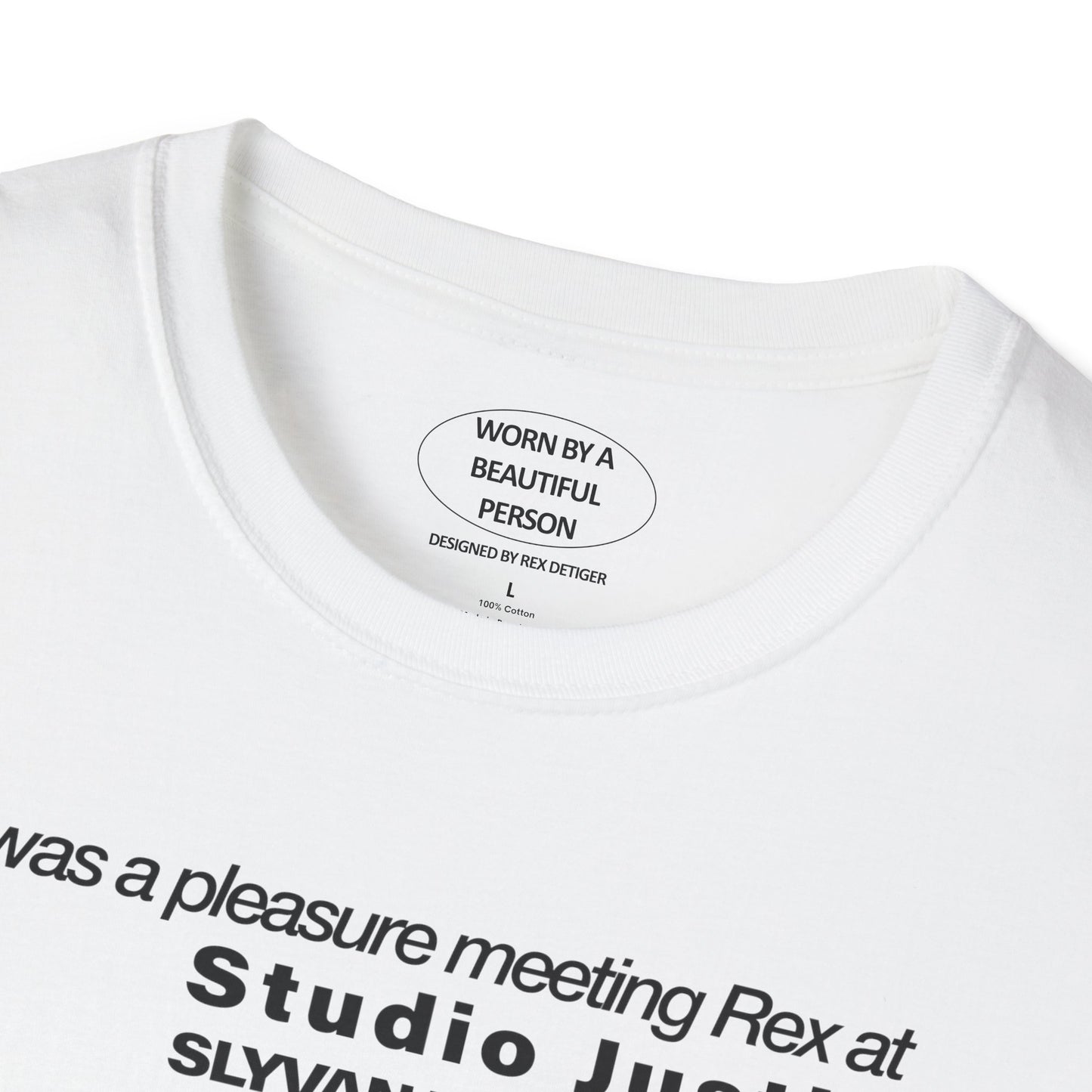 It was a pleasure meeting Rex at Studio Justin 04.02.2025
