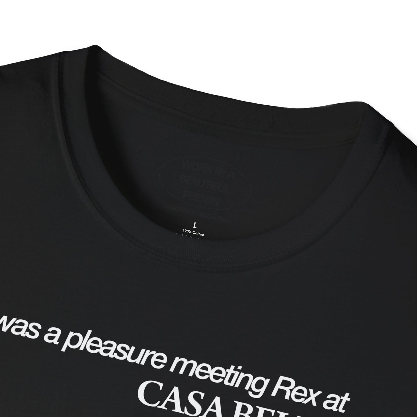 It was a pleasure meeting Rex at CASA BELLA March 7 2025