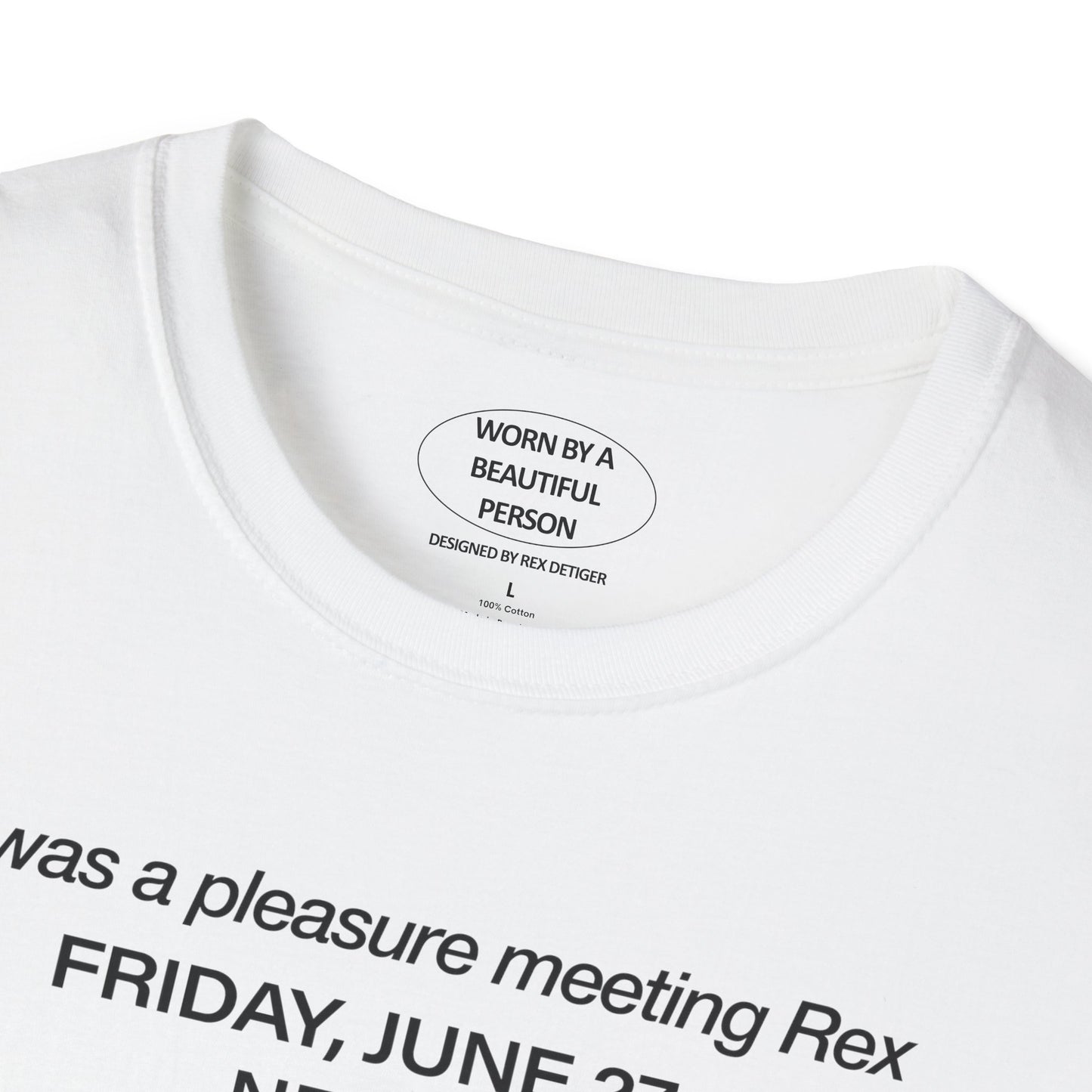 It was a pleasure meeting Rex FRI JUNE 27 2025 NYC