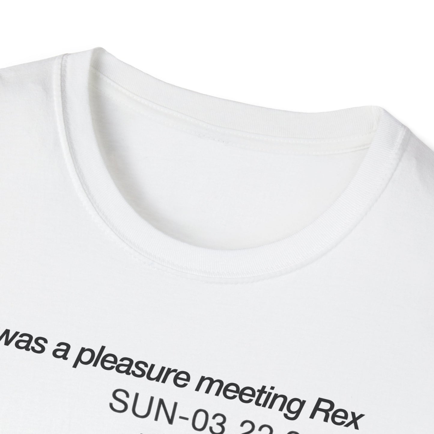 It was a pleasure meeting Rex SUN-03.22.2026 Los Angeles