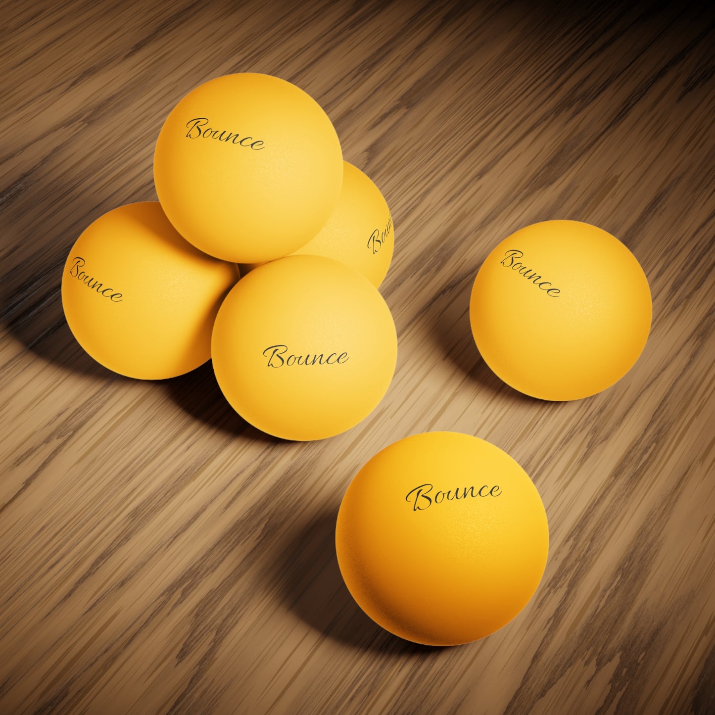 Bounce Ping Pong Balls, 6 pcs