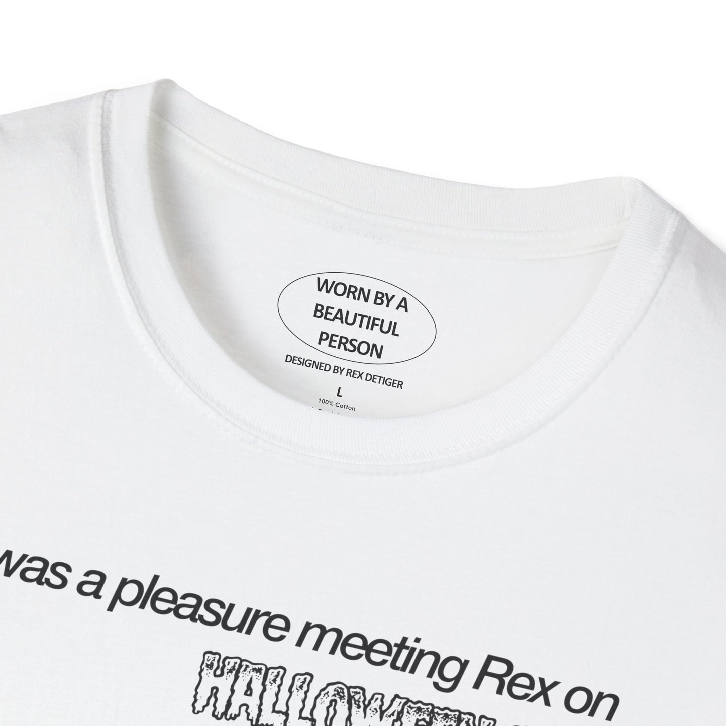 It was a pleasure meeting Rex on Halloween Eve 2024 nyc