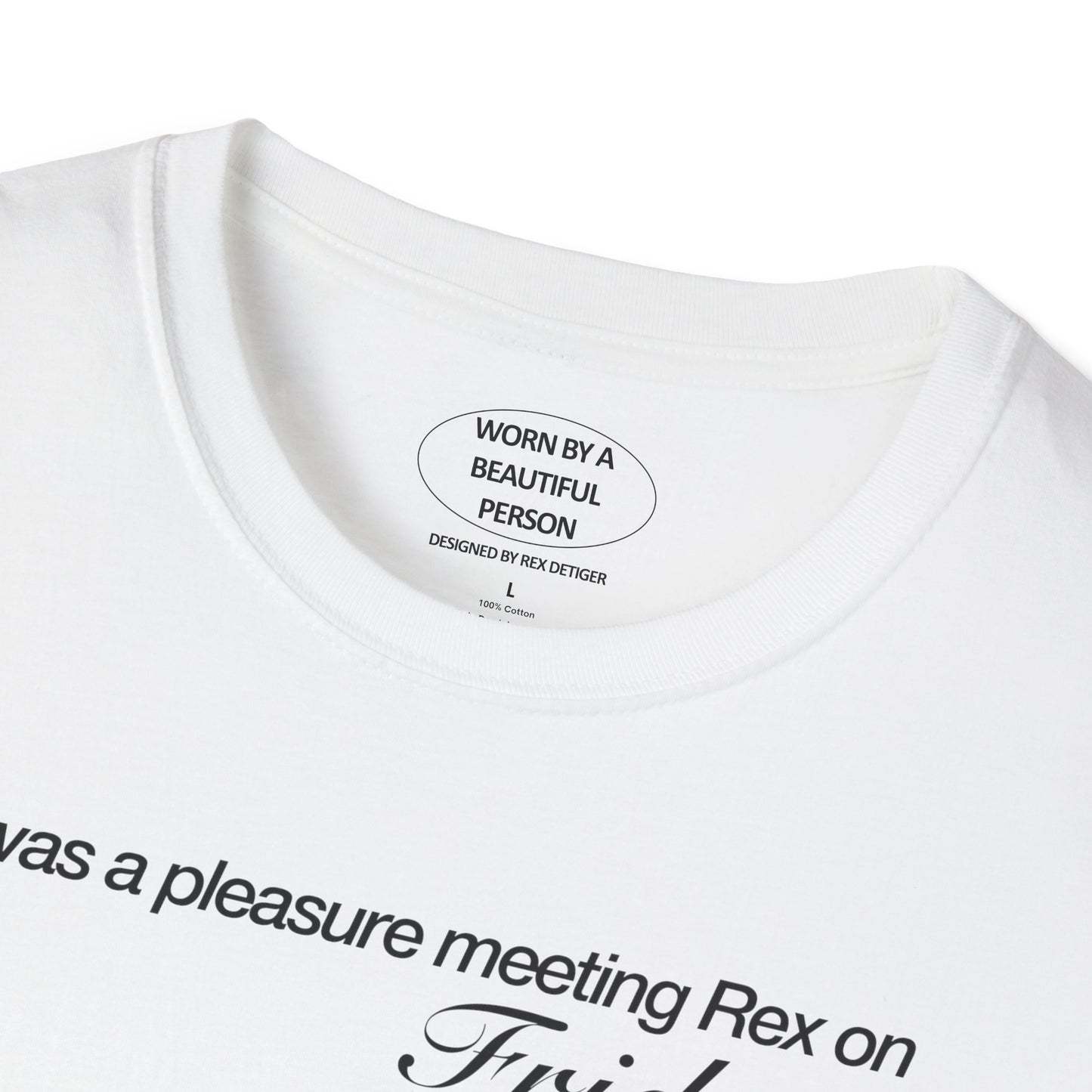 It was a pleasure meeting Rex on Friday Sept 6 2024 NYC