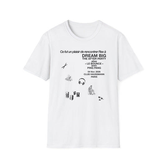 Ce fut un plaisir de rencontrer Rex à DREAM BIG The After Party PARIS alias LE BOUNCE