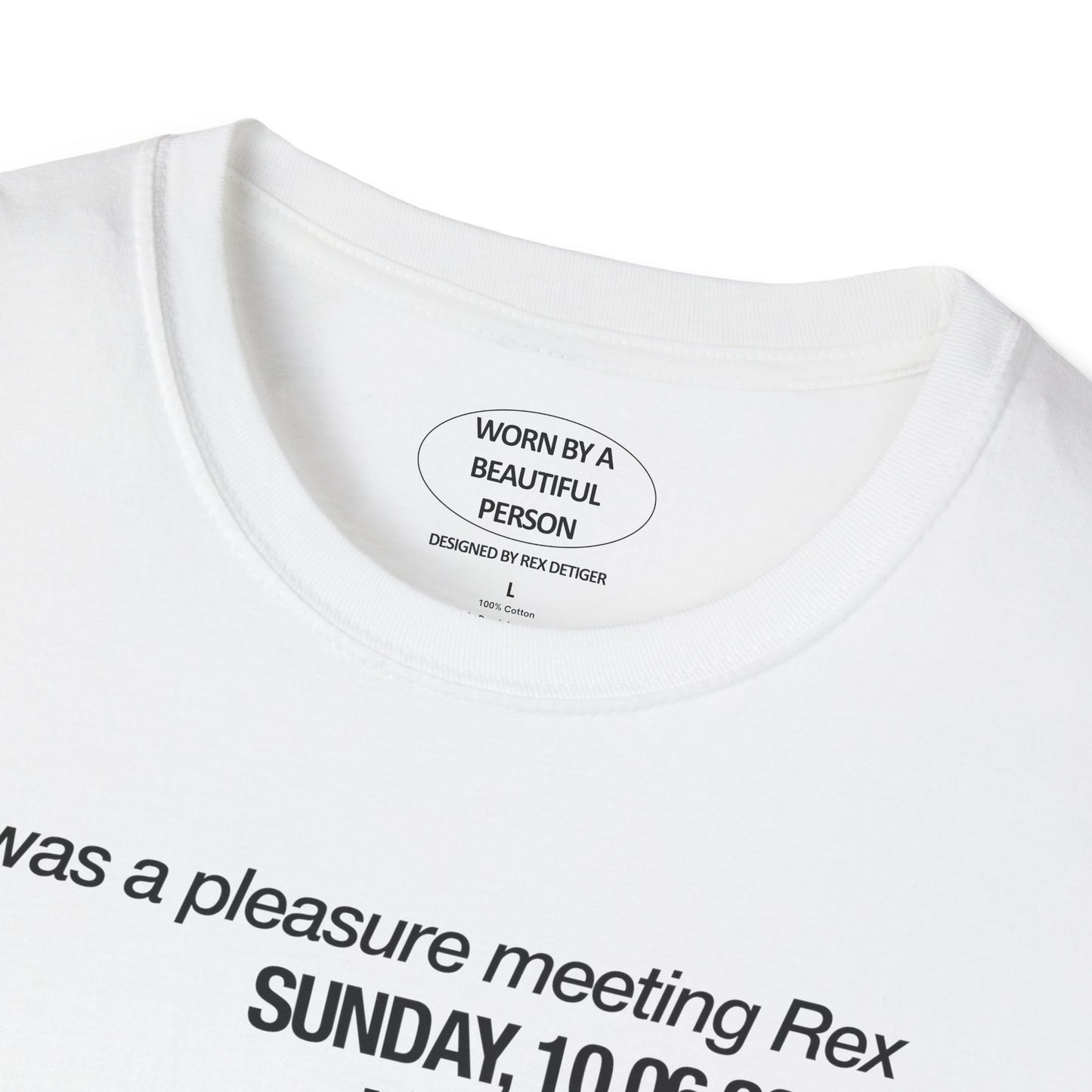 It was a pleasure meeting Rex Sunday 10.06.2024 nyc