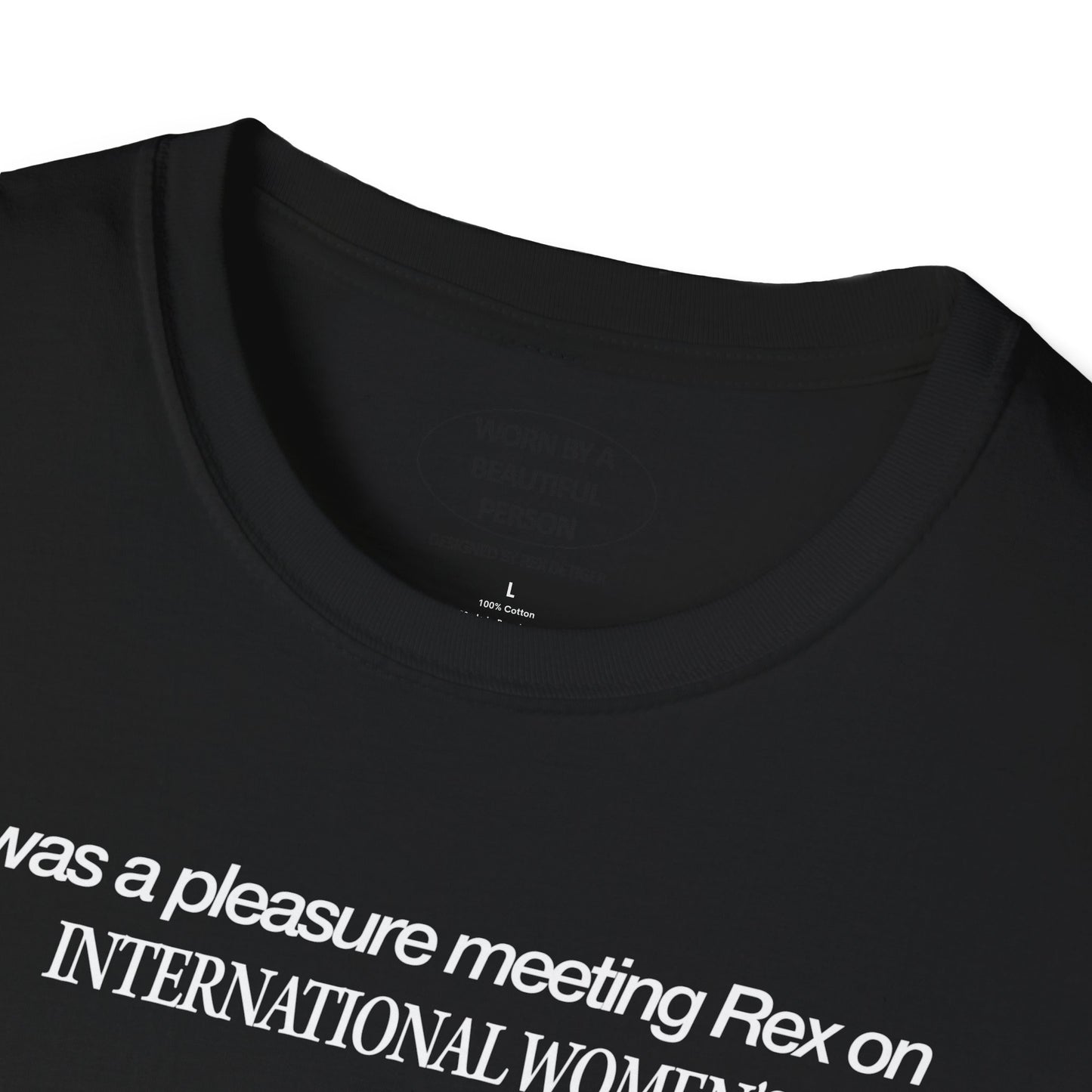 It was a pleasure meeting Rex on International Women's Day 2025