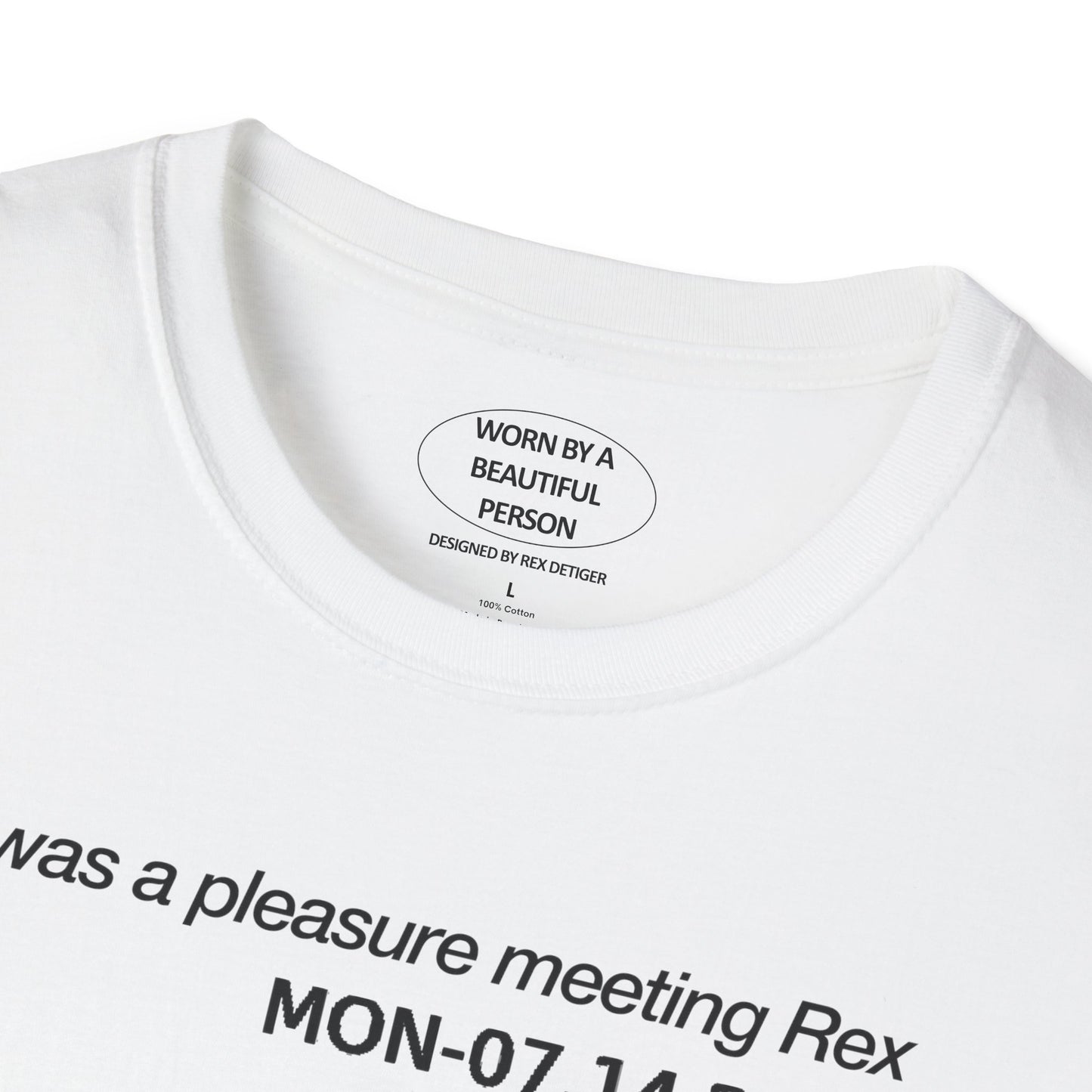 It was a pleasure meeting Rex 07.14.2025 NYC