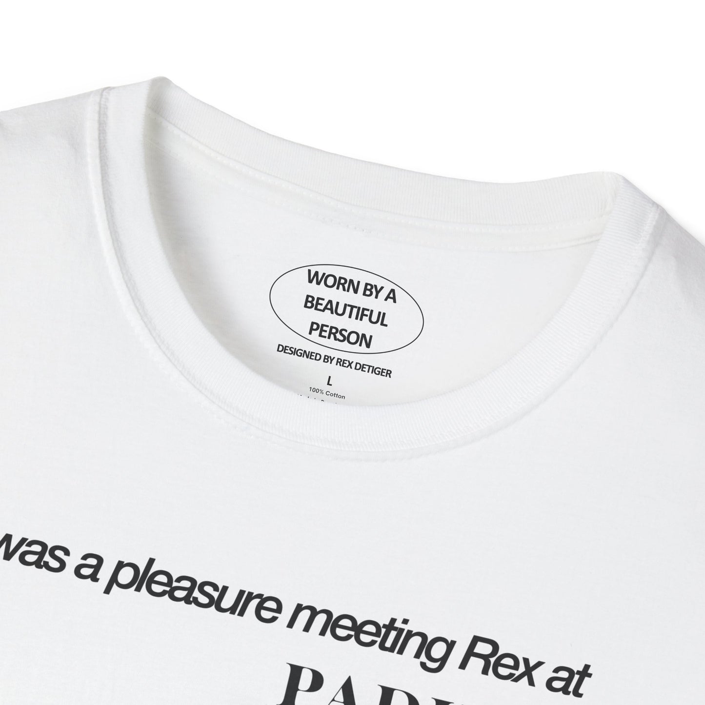 It was a pleasure meeting Rex at Padina Bondar NYFW 09.11.2025